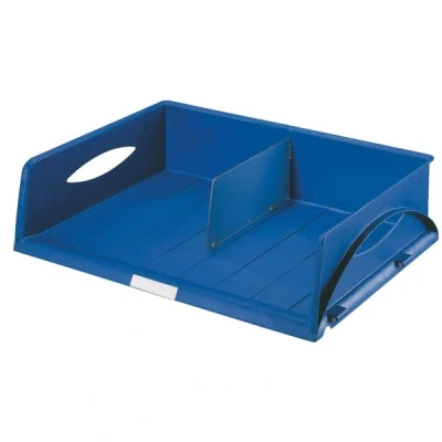 Image de leitz bac à courrier sorty jumbo, format a3/c3, bleu noir
