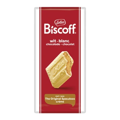 Afbeelding van Lotus Biscoff Wit Choc Speculooscreme 16 x 180 gram