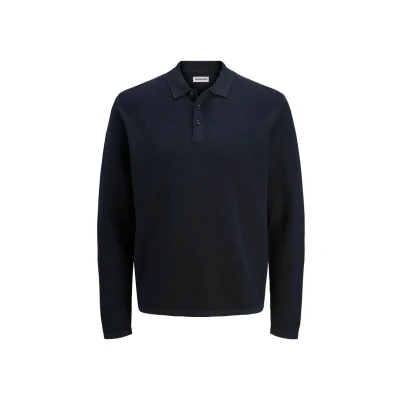 Afbeelding van JACK&amp;JONES JJEGEORGE KNIT POLO LS SN Heren Polo&#039;s