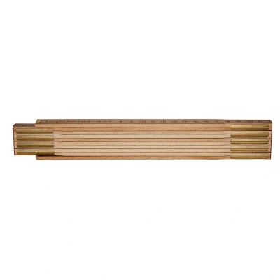 Afbeelding van Stanley duimstok hout blank 2m