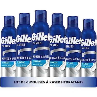 Afbeelding van 6x Gillette Series scheerschuim 250ml hydrate