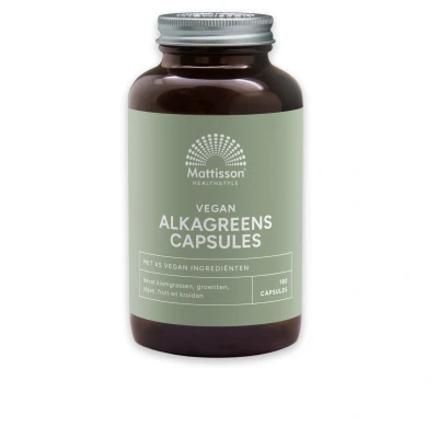 Afbeelding van Mattisson Absolute AlkaGreens 540mg 180 capsules