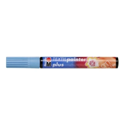 Afbeelding van Marabu Textil Plus schilderstift, punt 3 mm, lichtblauw 090