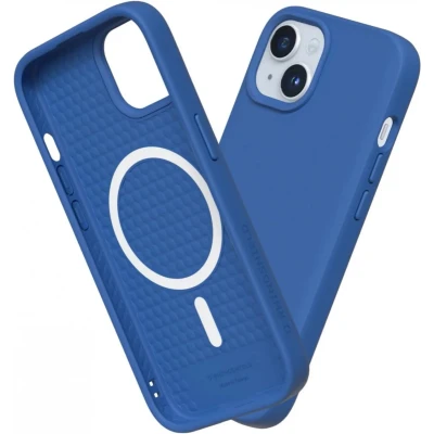 Afbeelding van Rhinoshield Solidsuit Hoesje Geschikt voor Apple iPhone 15 Plus Compatibel met MagSafe Shockproof Back Cover Cobalt Blue
