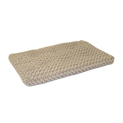 Afbeelding van Benchmatras Ombre Mocca Swirl Softkussen Fur Pet Bed 123x76cm