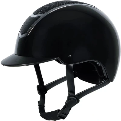 Afbeelding van Harrys Horse Matterhorn Sparkle Cap zwart maat:m