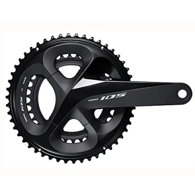 Afbeelding van Shimano Crankstel 105 Fc r7000 50 34t 2x11s 172,5 Mm Zwart