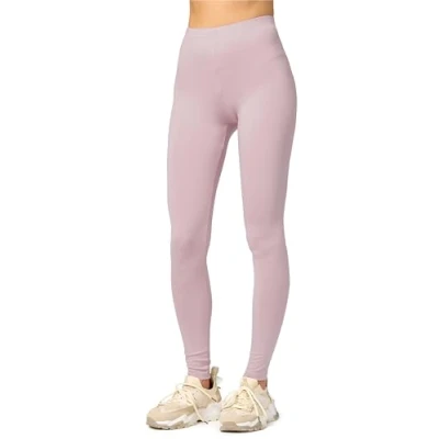Afbeelding van Merry Style MS MS10 143 LE Dames Leggings Sport Vrijetijdsbroek Lang Viscose Sporbroek Yogabroek Caf√© au Lait M