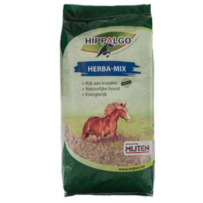 Afbeelding van Hippalgo Herba Mix Paardenvoer 20 kg