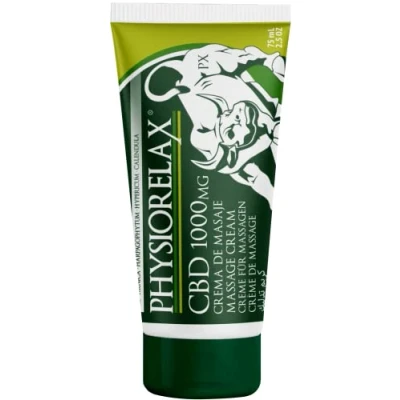 Afbeelding van Masaje CBD Crema 1000 mg 75 ml Physiorelax