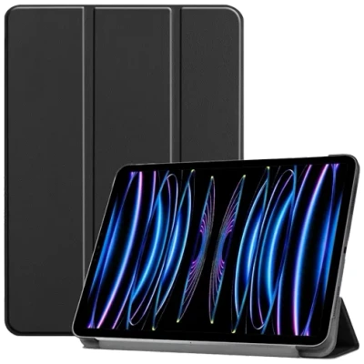 Afbeelding van Just in Case Tri Fold Apple iPad Pro 11 inch (2024) Book Zwart