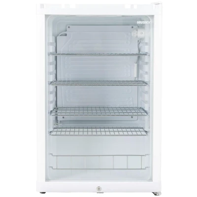 Afbeelding van Koelkast tafelmodel glazen deur Wit 130L (H)84x(B)54x(D)55