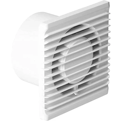 Afbeelding van Miratic Luchtafzuiger, diameter 100 mm, wandmontage, stille ventilator (basis)