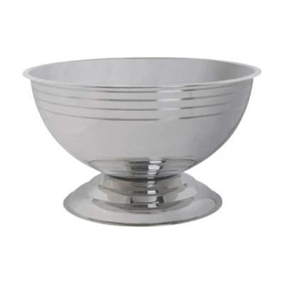 Afbeelding van Champagne emmer Home ESPRIT Gouden Zilverkleurig Roestvrij staal 40 x 23 cm