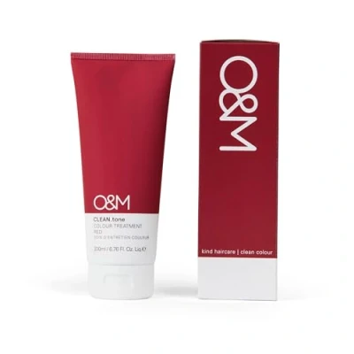 Afbeelding van O&amp;M Clean Tone Color Mask Red 200ml
