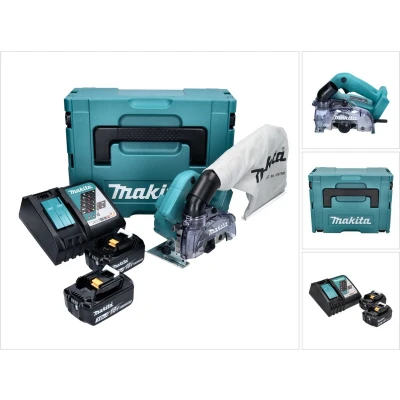 Afbeelding van Makita DCC 500 RFJ accu diamantslijper 18 V 125 mm borstelloos + 2x 3.0 Ah lader Makpac
