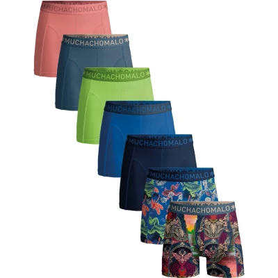 Afbeelding van Muchachomalo Heren Boxershorts 7 Pack Maat 4XL 95% Katoen Mannen Onderbroeken