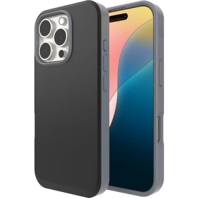 Image de Zagg SoHo Snap Coque de protection pour téléphone portable compatibilité avec MagSafe graphène, polyuréthanne thermoplastique (TPU) noir Apple iPhone 16 Pro