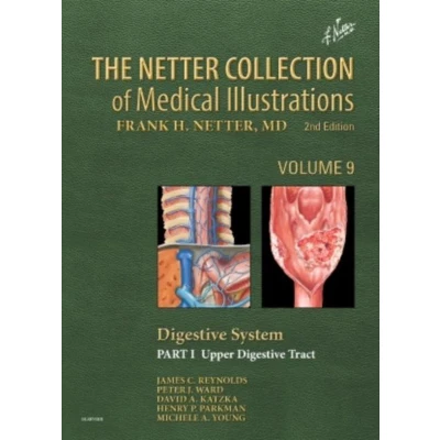 Afbeelding van The Netter Collection of Medical Illustrations: Digestive System: Part I Upper Tract