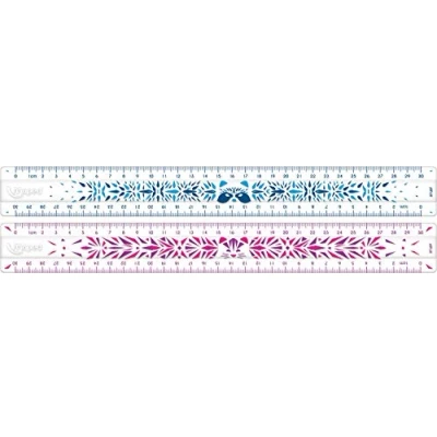 Afbeelding van Maped 245601 STUDY FANCY schokbestendige liniaal 30 cm