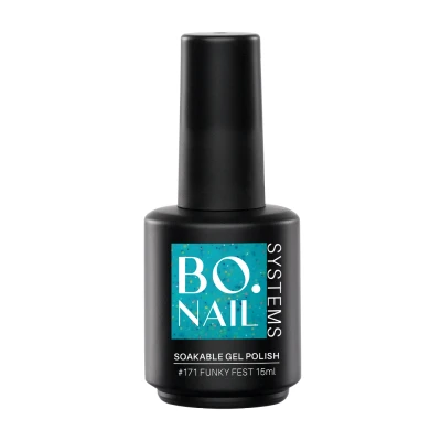 Afbeelding van BO.NAIL SYSTEMS BO Soakable Gel Polish #171 Funky Fest 15ml