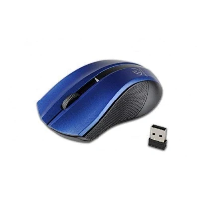 Afbeelding van Rebeltec draadloze muis Galaxy blauw/zwart (Draadloze), Muis, Blauw