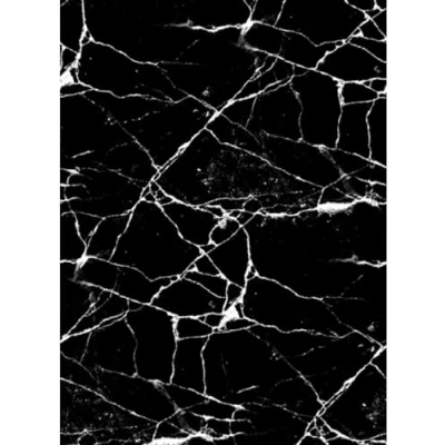 Afbeelding van Mani Textile Gemarmerd tapijt, zwart, 120 x 180 cm
