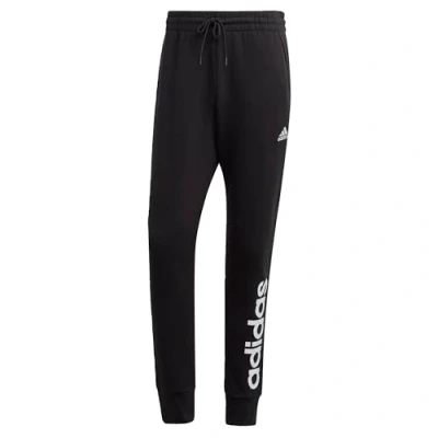 Afbeelding van adidas Sportswear Essentials French Terry Tapered Cuff Logo Broek Heren Zwart S