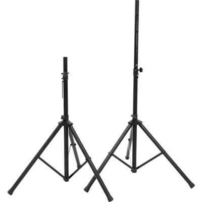 Afbeelding van Omnitronic luidspreker standaard speaker statief set van 2 met draagtas