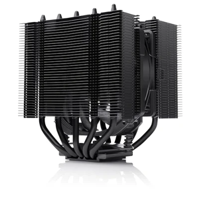 Afbeelding van Noctua NH D12L chromax.black Processorkoeler Zwart Luchtkoeler