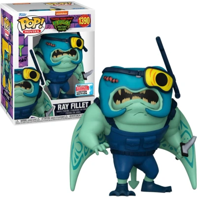 Afbeelding van Funko POP! Ray Fillet 1390 Teenage Mutant Ninja Turtles Mayhem NYCC 2023 Exclusive LE