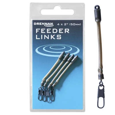 Afbeelding van Drennan Feeder Links (4pcs) Maat : Large 75mm