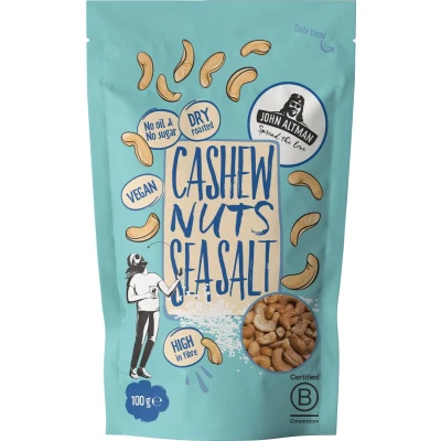 Afbeelding van John Altman Cashew Salt 12x100g