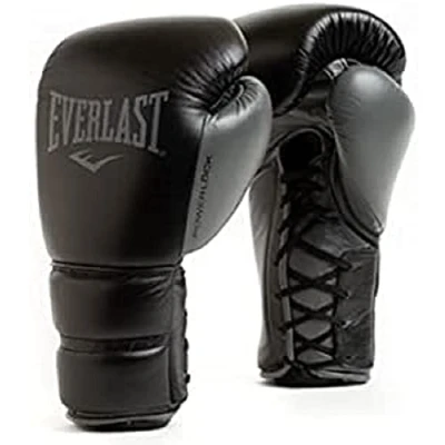 Afbeelding van Everlast Powerlock 2 Pro Training Laced Glove, Black 14 OZ