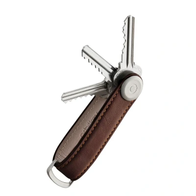 Afbeelding van Orbitkey Premium Leather 2.0 Keyholder espresso / brown