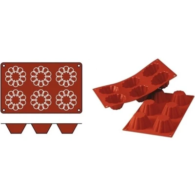 Afbeelding van bakmat Briochette, 070074, Silikomart