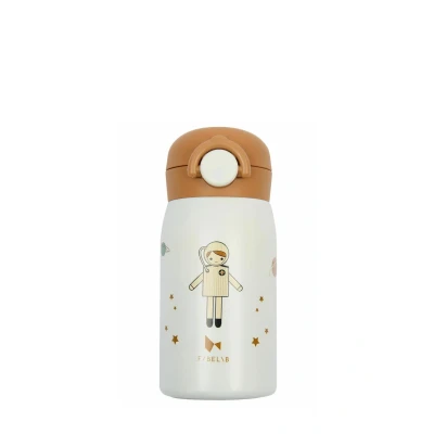 Afbeelding van Fabelab Water Space Bidon voor kinderen, Maat: One Size, Whisper white