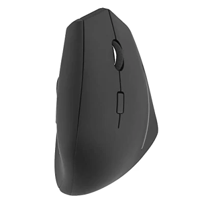 Afbeelding van T&#039;nB Draadloze muis, ergonomisch, verticaal, dual connect, Bluetooth + USB A, zwart