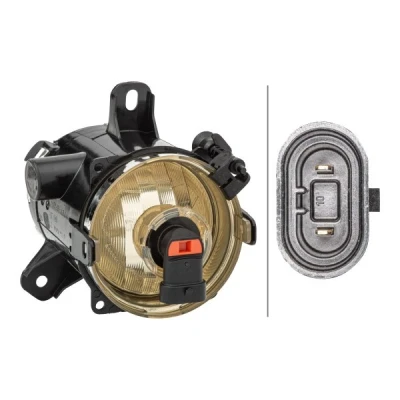 Afbeelding van Hella Mistlamp div Opel 10 Rechts H10 1N0 354 824 021