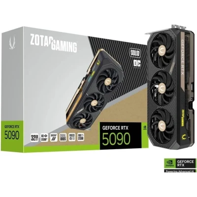 Afbeelding van Zotac GeForce RTX 5090 Solid OC (32 GB), Videokaart