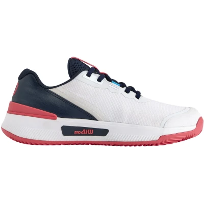 Afbeelding van Wilson Intrigue Pro Clay Tennisschoenen Dames White Navy EU 41 13 Wit