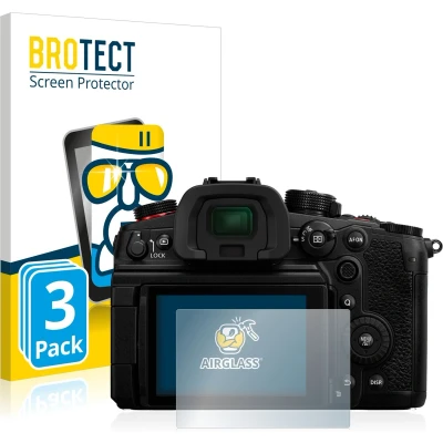 Afbeelding van BROTECT Screenprotector voor Panasonic Lumix DC GH6 Folie Beschermfolie Beschermglas transparant (3 Stuks)