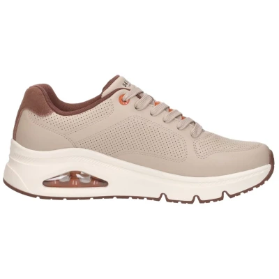 Afbeelding van Skechers Uno Icon Sneakers Laag Beige Maat 46