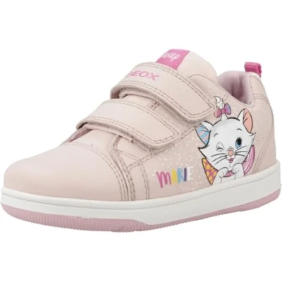 Afbeelding van Geox Sneakers laag voor kinderen, Maat: 20, Lt rose white Leer en textiel