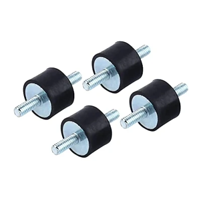 Afbeelding van 4 stuks M4 15 x 10 Antivibratie isolator Monteert rubberen schokdemper isolatiebeugels anti vibratie