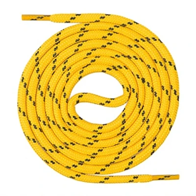 Afbeelding van Mount Swiss Ronde premium veters voor werkschoenen, wandelschoenen en trekkingschoenen polyester ø 4,5 mm zeer scheurvast kleur: donkerblauw, lengte: 130 cm.