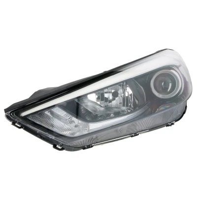 Afbeelding van TYC 20 15398 06 2 Koplampen Links H7/H7, LED voor rechtsrijdend verkeer Met elektromotor, HYUNDAI: Tucson