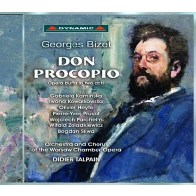 Afbeelding van Orchestra &amp; Chorus Of The Warsaw Chamber Opera, Didier Talpain Bizet: Don Procopio (CD)