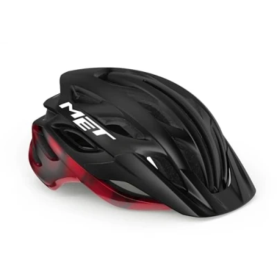 Afbeelding van MET Veleno Fietshelm Maat S Black Red Matt Glossy