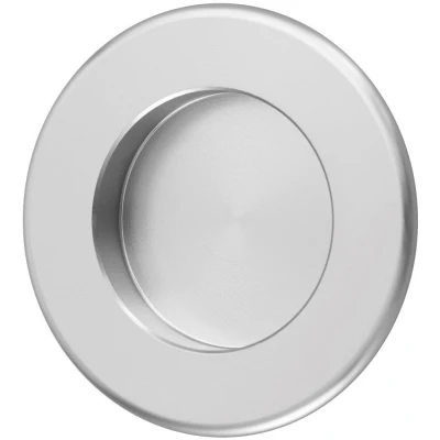 Afbeelding van Hermeta Schuifdeurkom rond ø52x9mm aluminium naturel